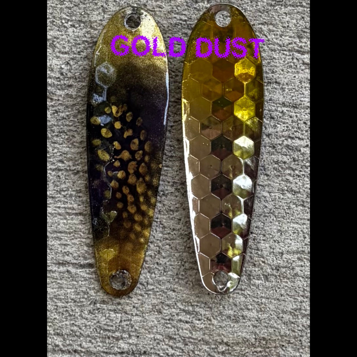 Maynard Spoon Salmon Edition - Gold flake salmon image