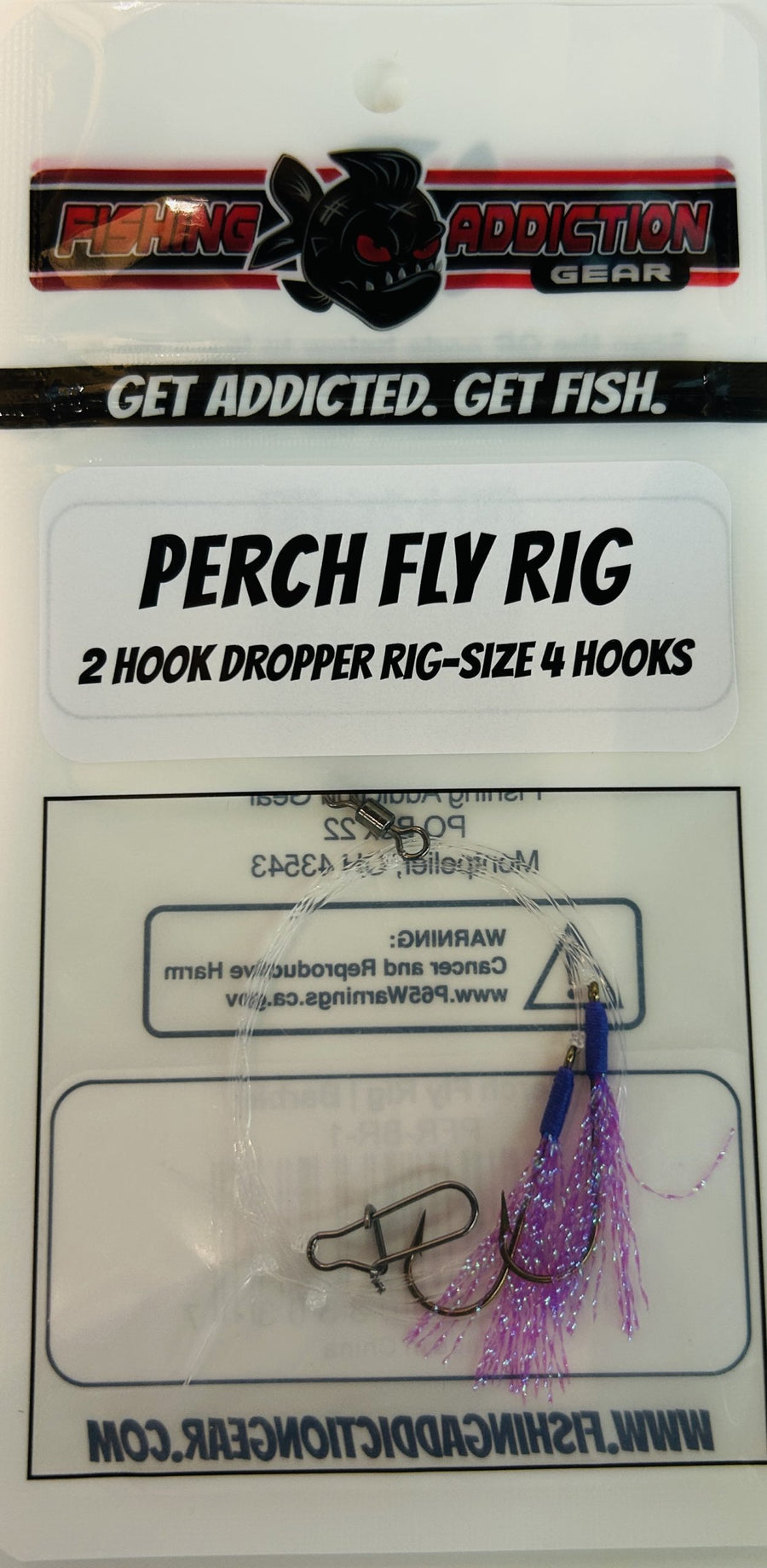 Fishing Addiction Perch Fly Rig