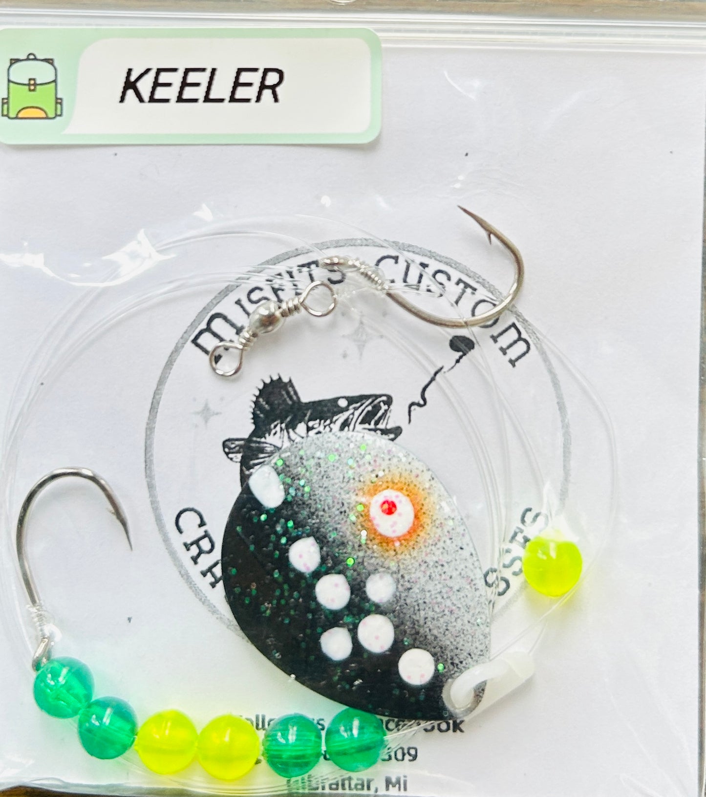 MISFITS CUSTOM WORM HARNESS - KEELER image