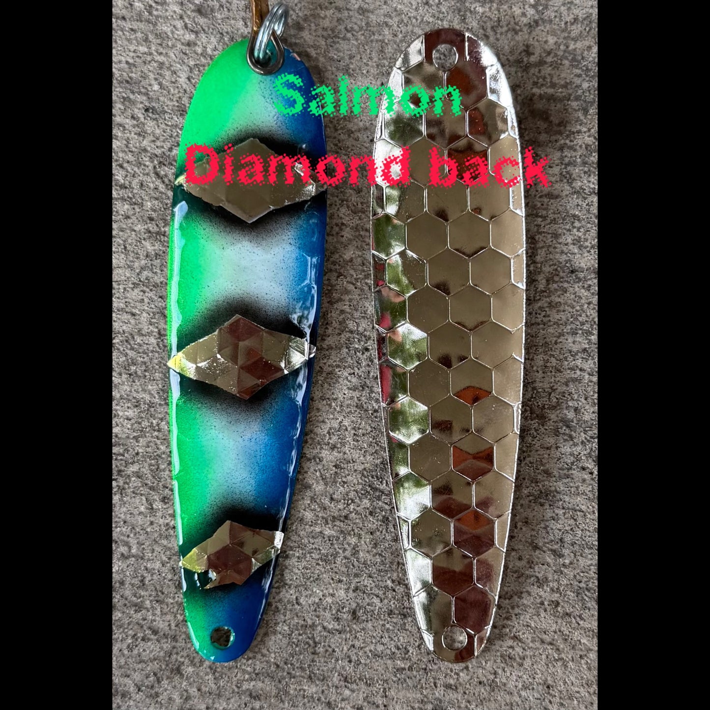 Maynard Spoon Salmon Edition - Diamond back salmon image