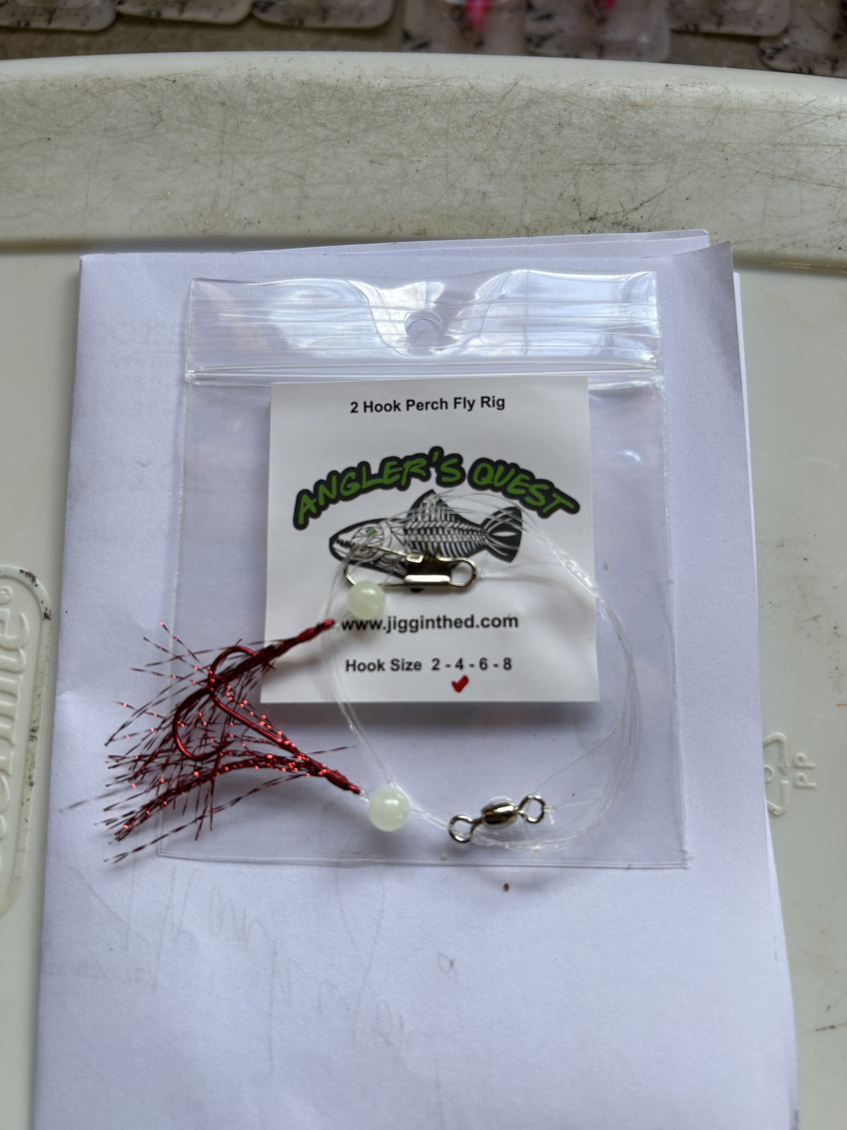 Anglers Quest Perch Flies - Wollie image