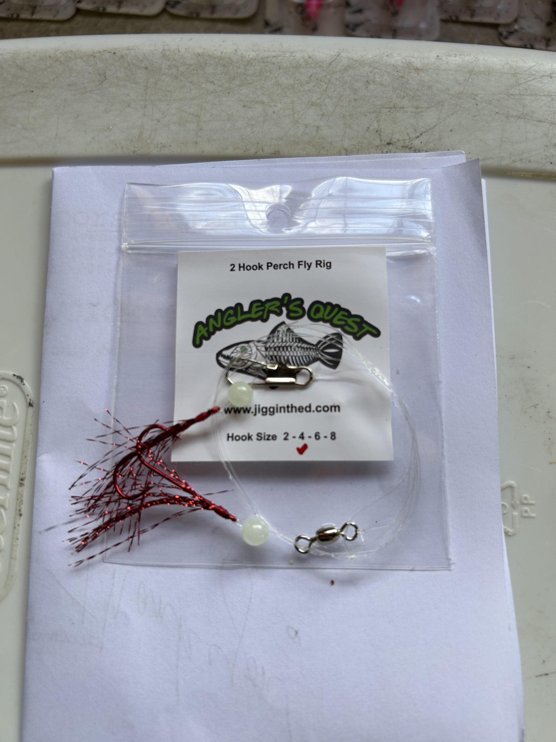 Anglers Quest Perch Flies - Wollie image