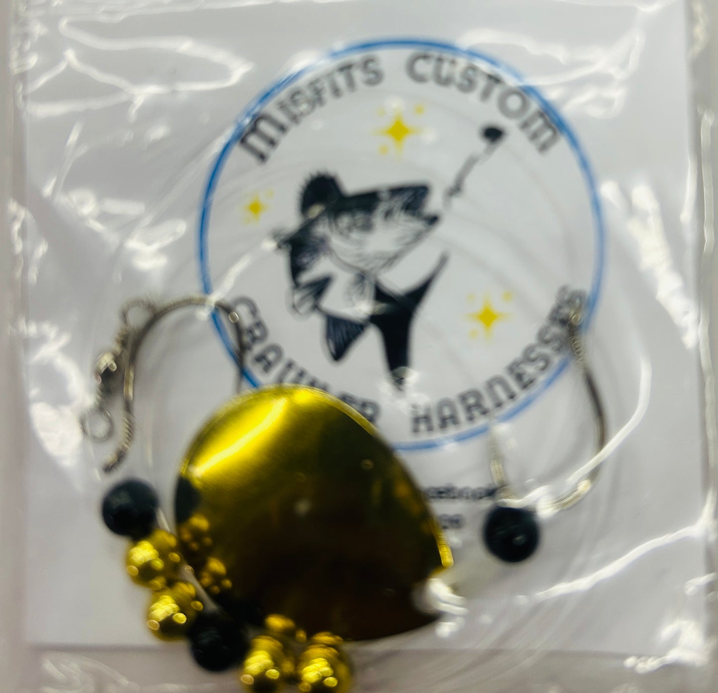 MISFITS CUSTOM WORM HARNESS - GOLDEN EYE image