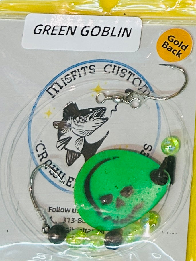 MISFITS CUSTOM WORM HARNESS - Green Goblin image