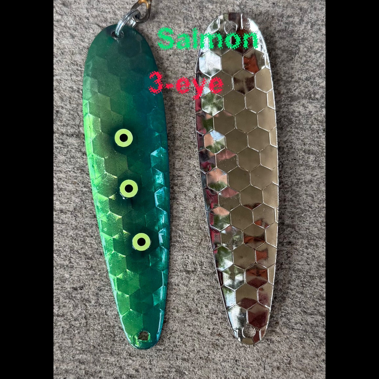 Maynard Spoon Salmon Edition - 3-eye salmon image