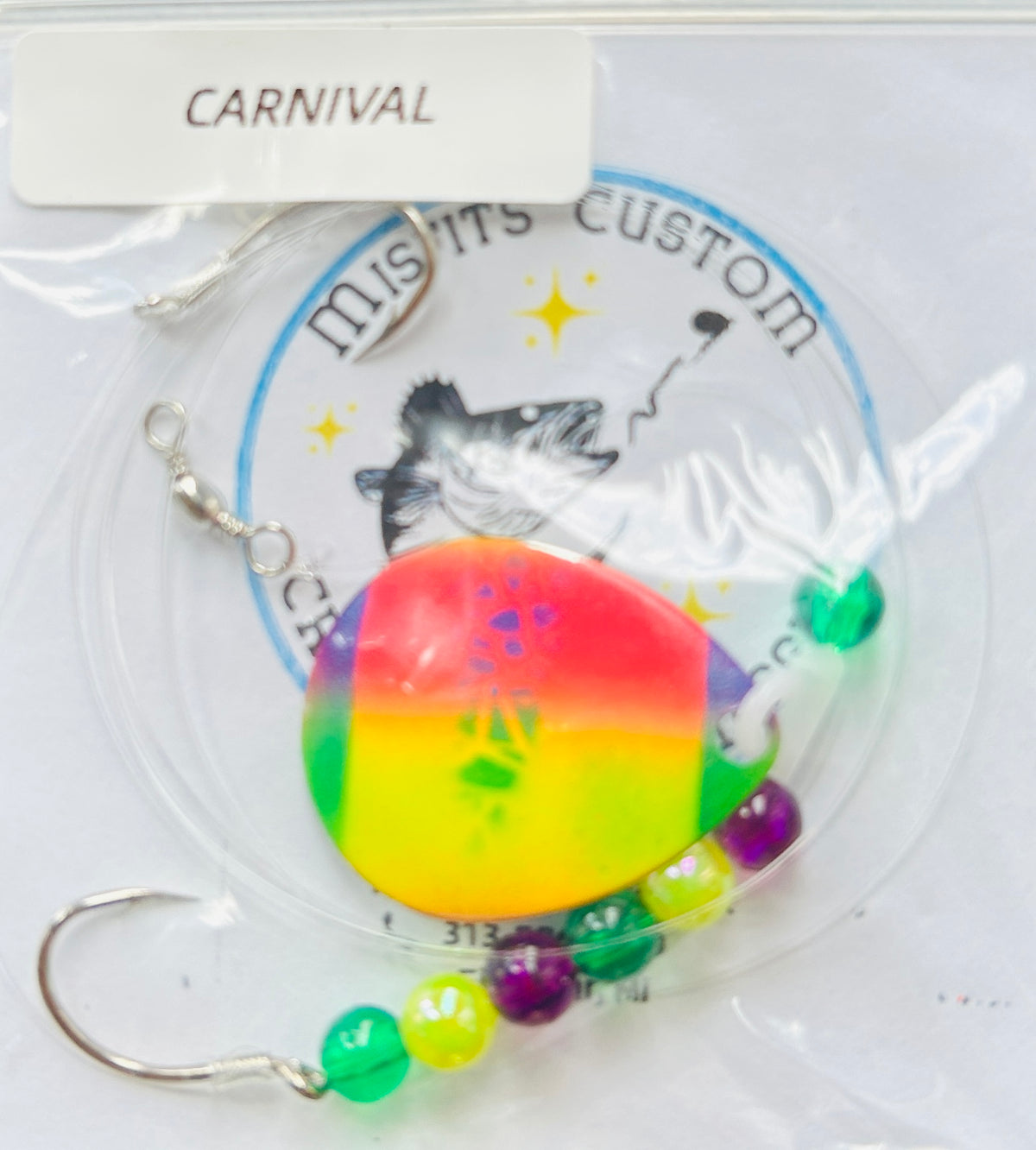 MISFITS CUSTOM WORM HARNESS - CARNIVAL image