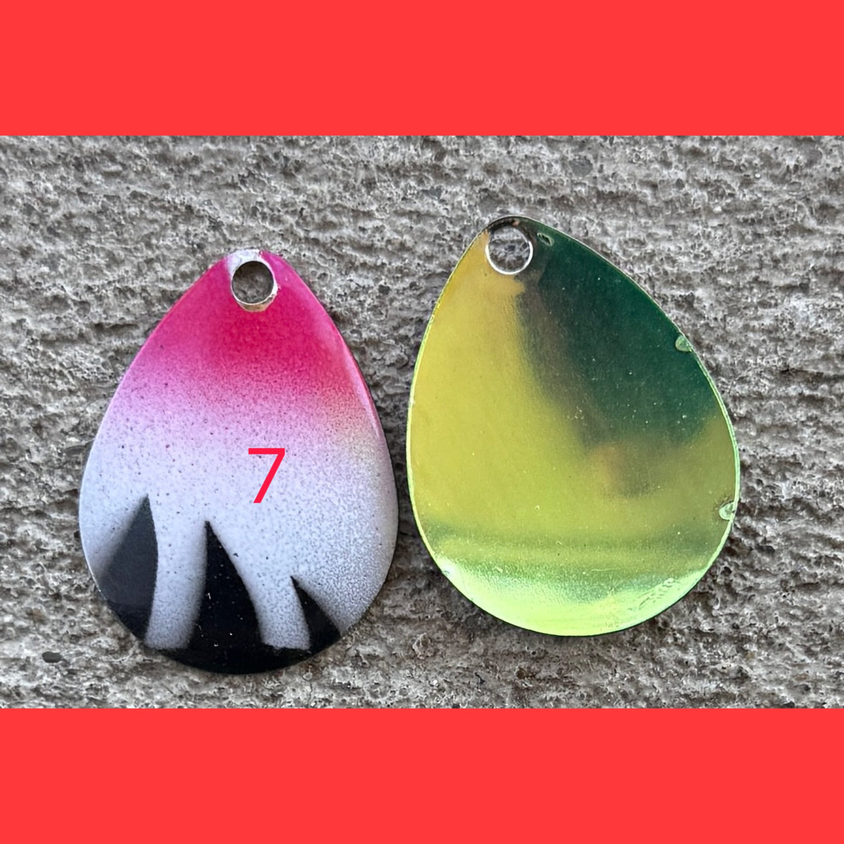 Spinner blades - #4 colorado blade color 7 image