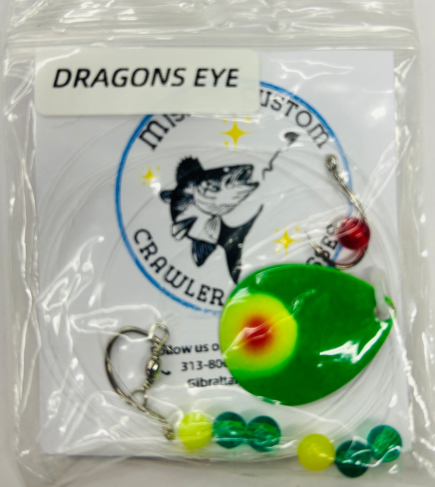MISFITS CUSTOM WORM HARNESS - DRAGONS EYE image