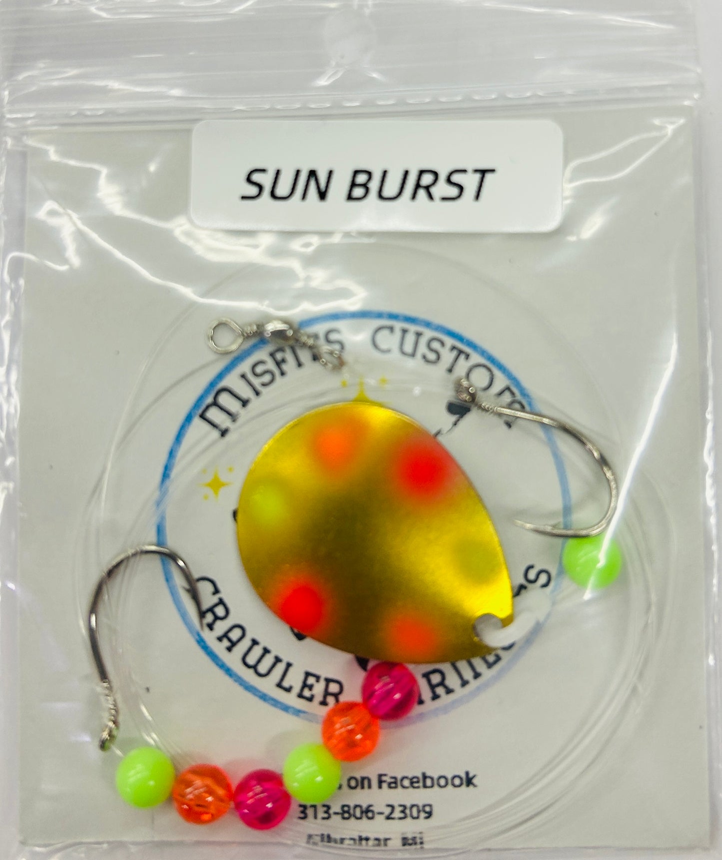 MISFITS CUSTOM WORM HARNESS - SUN BURST image