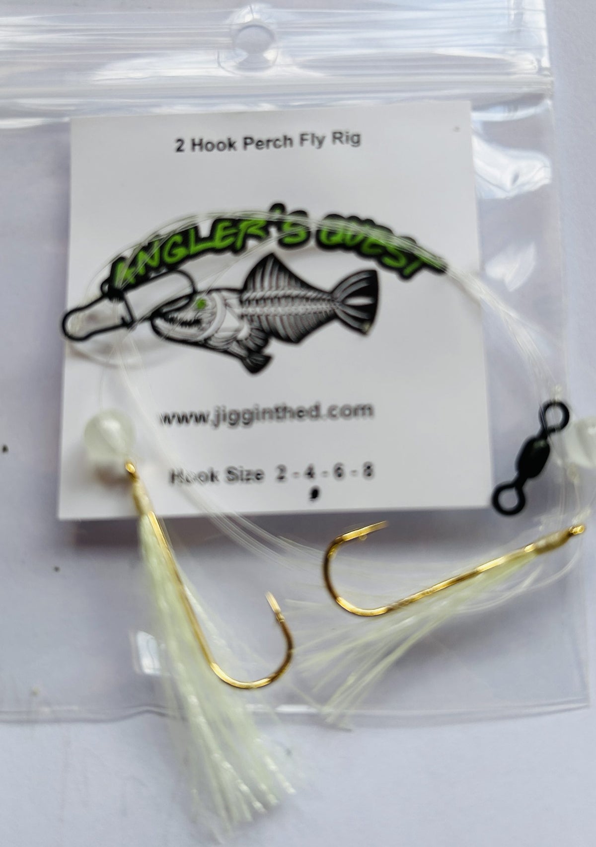 Anglers Quest Perch Flies - Blondie image