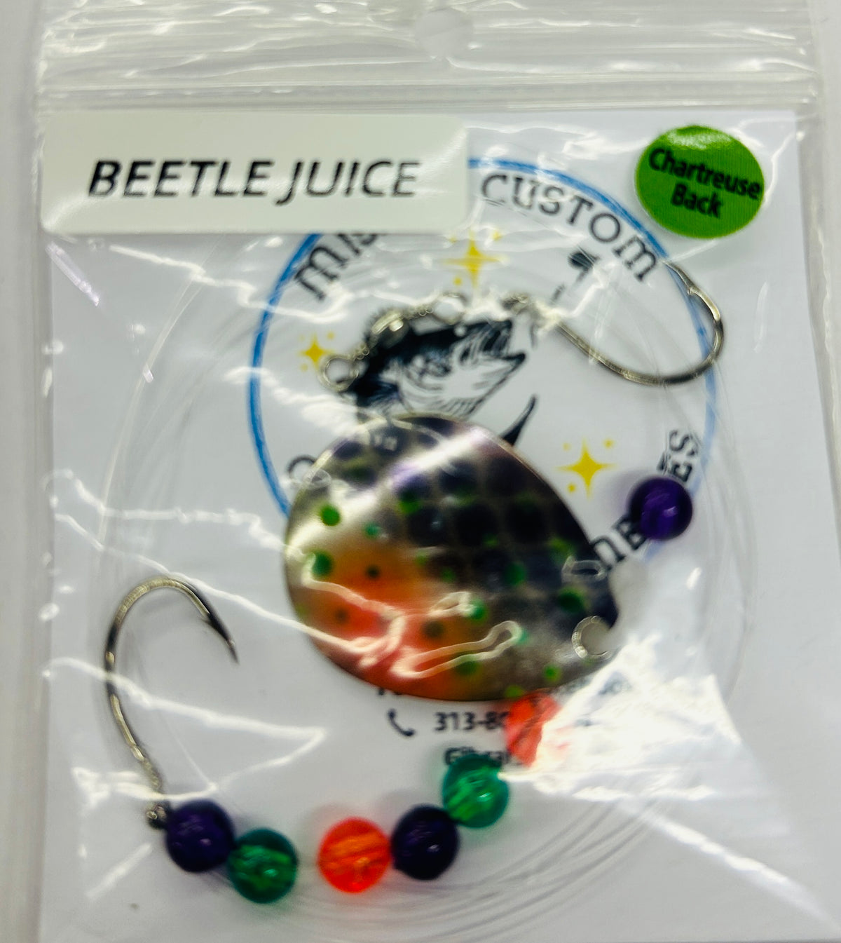 MISFITS CUSTOM WORM HARNESS - BEETLE JUICE image