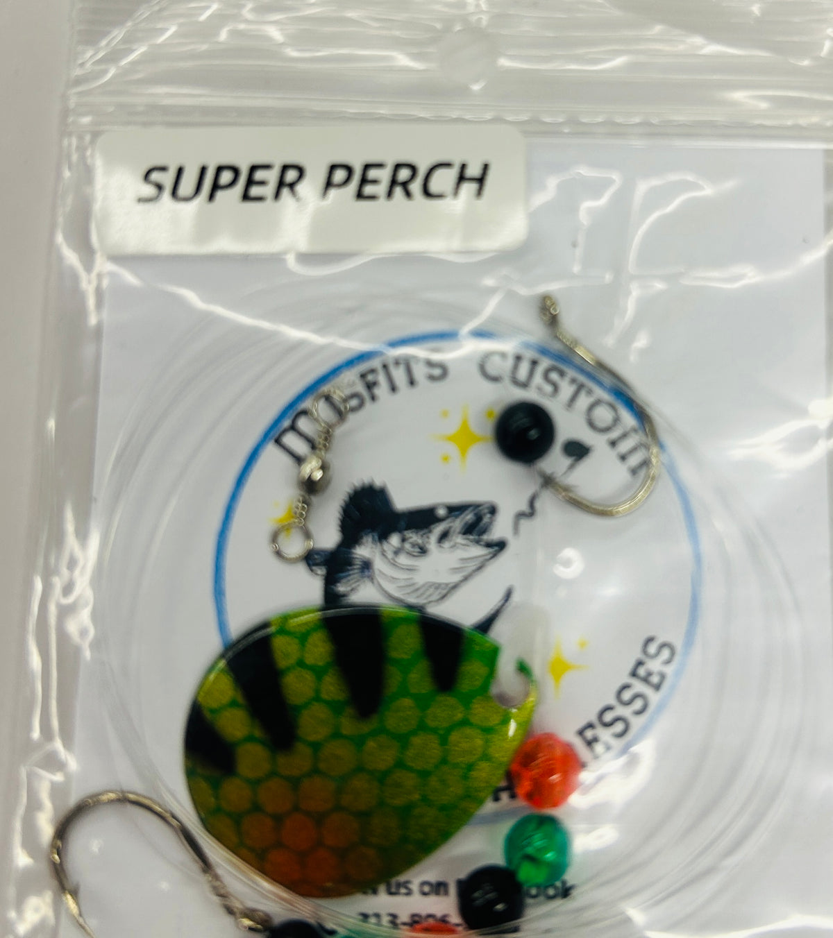 MISFITS CUSTOM WORM HARNESS - SUPER PERCH image