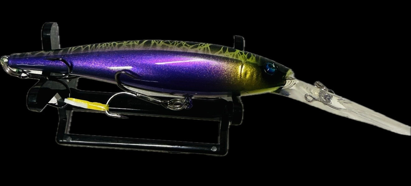 Flicker Minnow 9 - Purple fever image