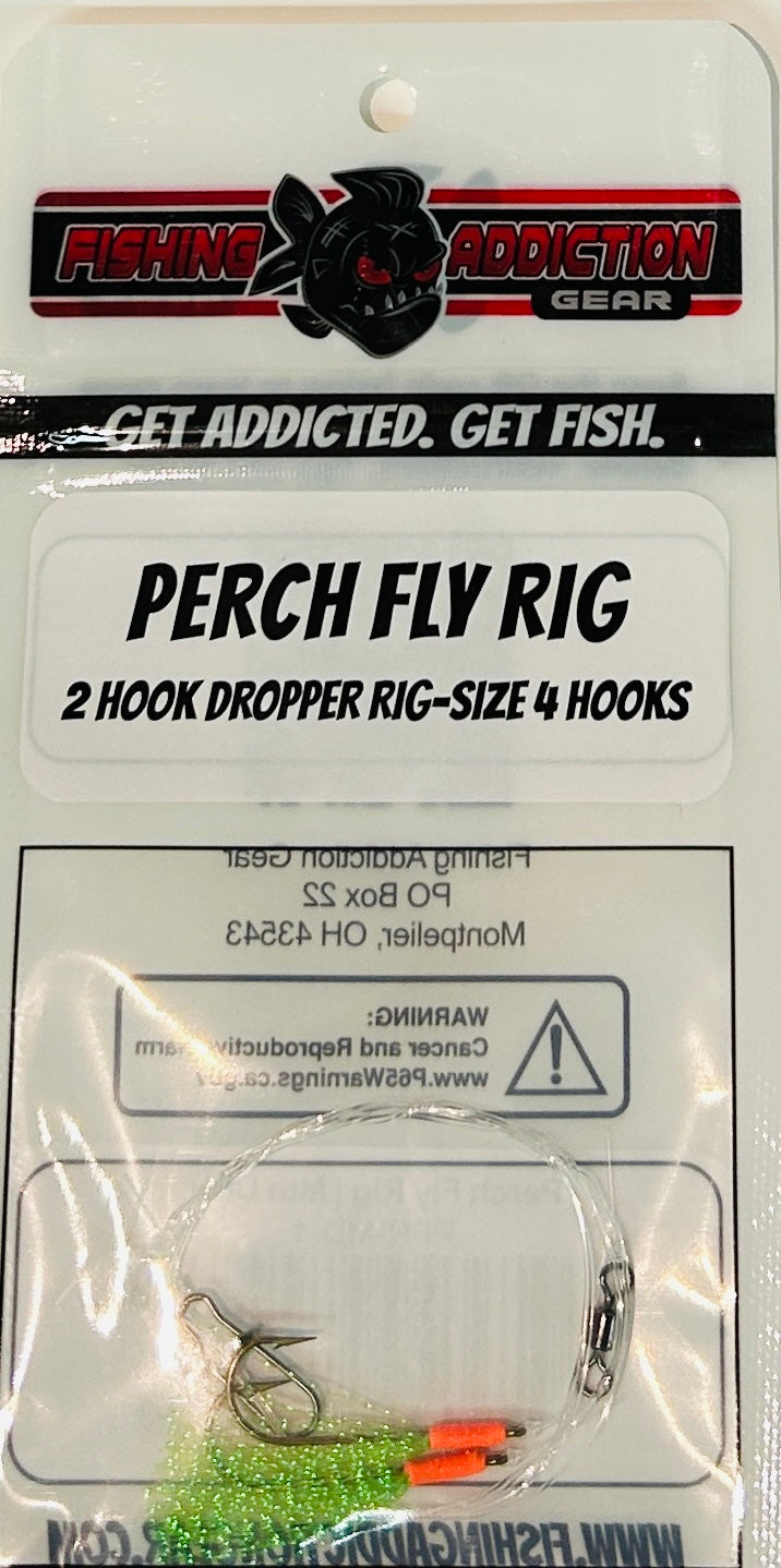 Fishing Addiction Perch Fly Rig - MTN DEW image