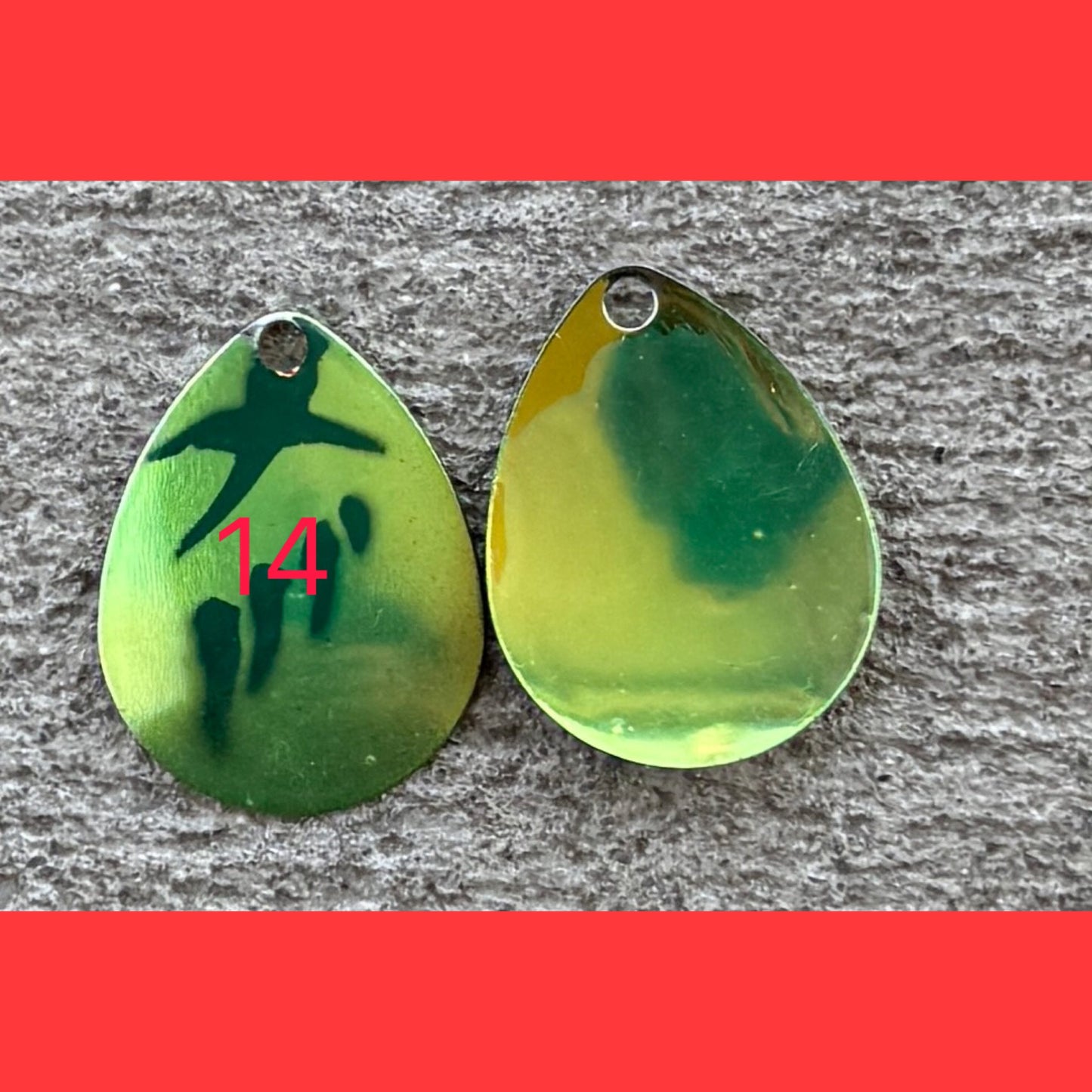 Spinner blades - #4 colorado blade color 14 image