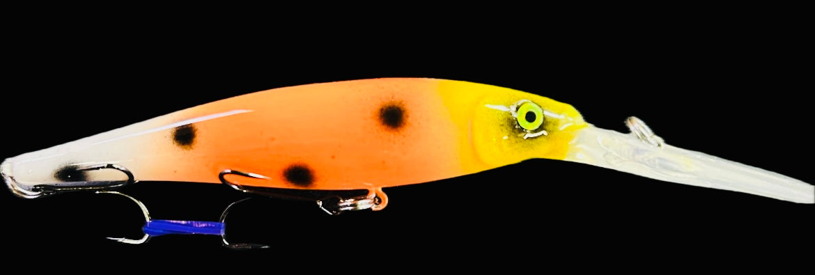 Flicker Minnow 9 - Candy Corn image