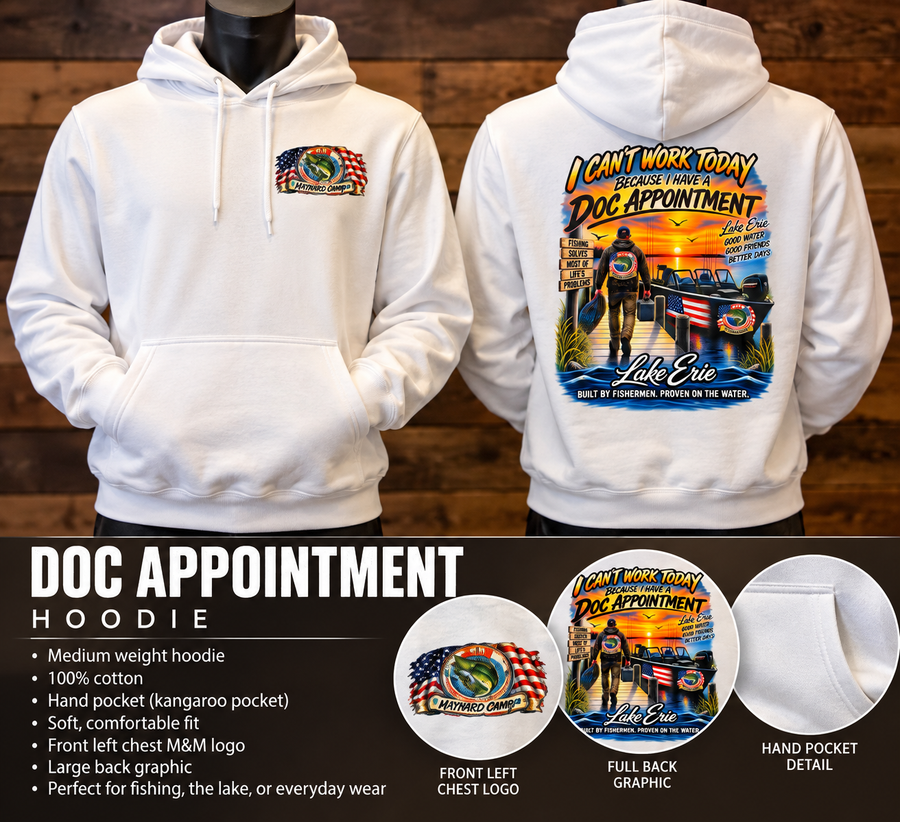 Doc Appointment Lake Erie Hoodie