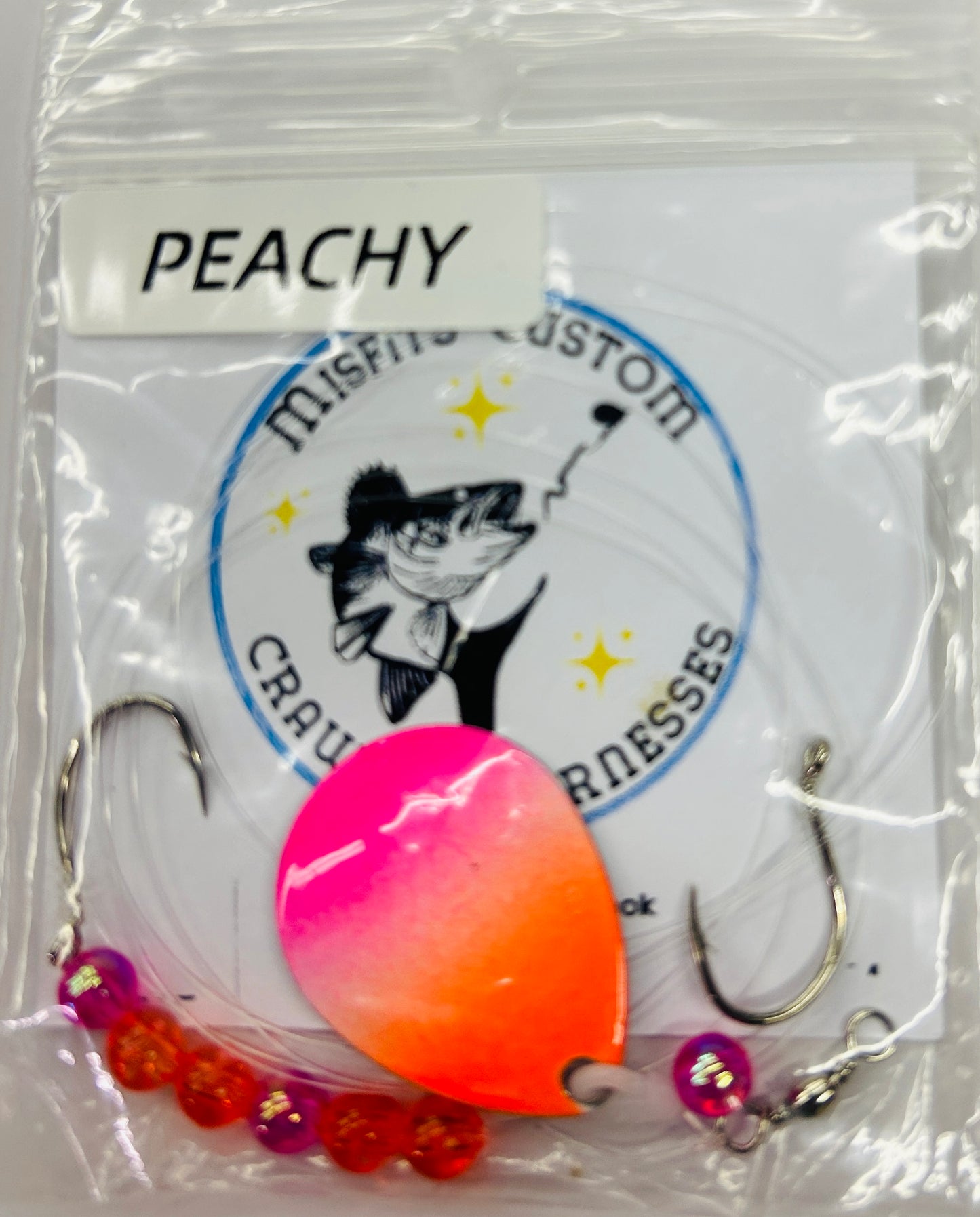 MISFITS CUSTOM WORM HARNESS - PEACHY image