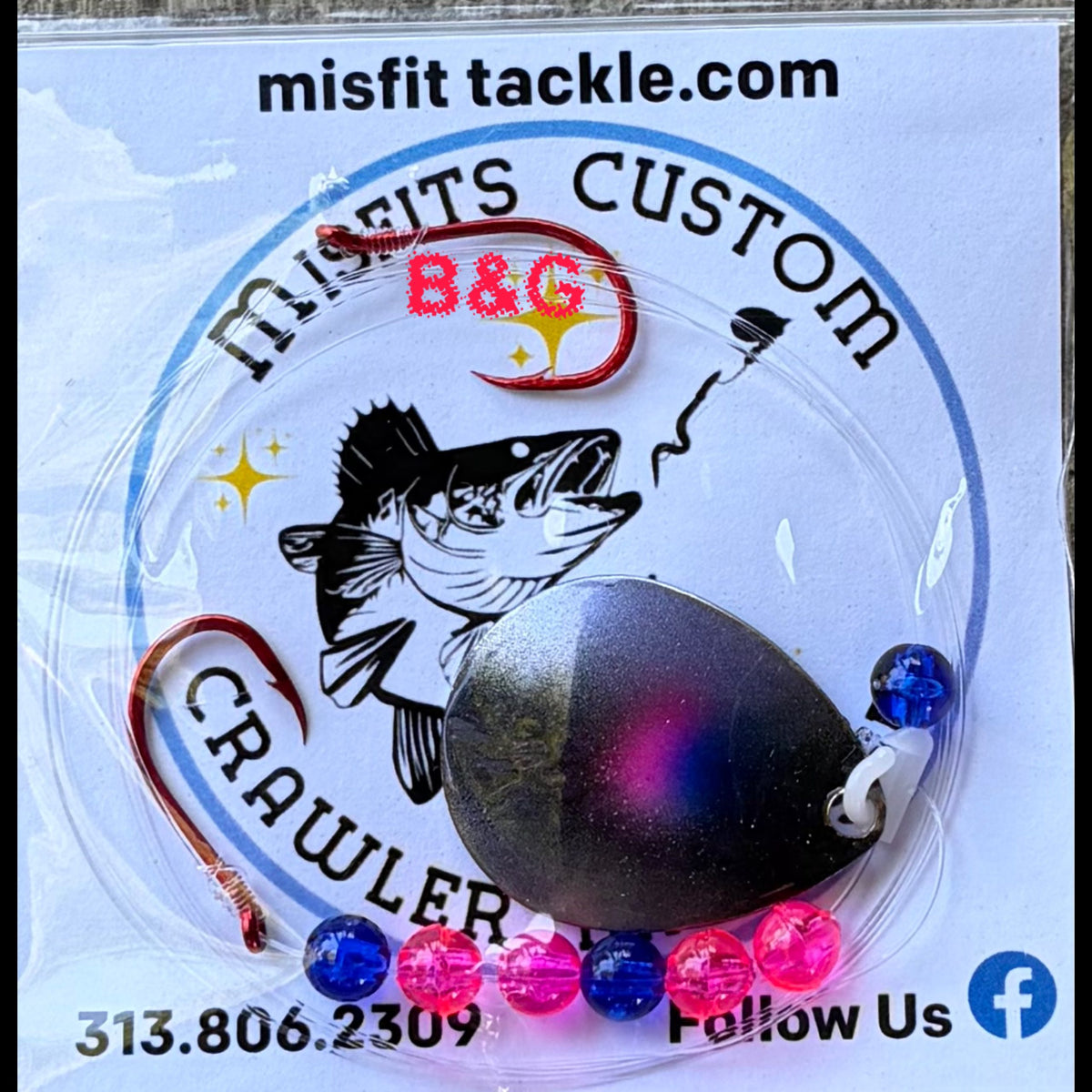 MISFITS CUSTOM WORM HARNESS - B&amp;G image