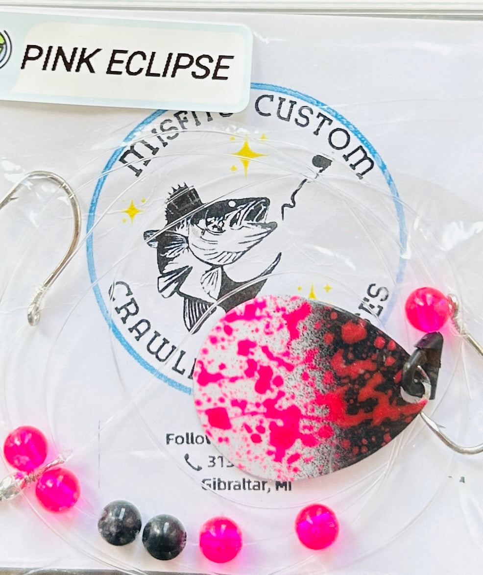 MISFITS CUSTOM WORM HARNESS - PINK ECLIPSE image